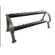 2 tier 10 pair dumbbell rack, dumbbell rack 10 pairs, two tier horizontal dumbbell rack