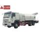 Fast Spraying Stainless Steel Water Truck , Remote Control Construction Water Truck Water Saving