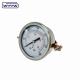 Water Tank 60mm Oil Pressure Gauge U-Clamp With Stainless Steel Case