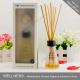 Luxury reed diffuser with clear conical bottle, rigid high-end gift box