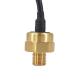 IP65 5.25VDC Cable Outlet Brass Hydraulic Pressure Sensor Transducer