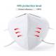 White Surgical N95 Medical Mask Single Use N95 Breathing Mask With Valve
