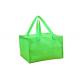 Milk Green Cooler Tote Bag Thermal Insulated Dry Aluminum Food Delivery