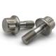 Customized M6 M8 M9 M12x1.5 Hexagon Bolts And Nuts Stainless Steel Titanium Hex Flange Drilled Bolt