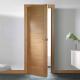 Sound Proof Solid Wood Doors Inswing / Outswing Opening Long Service Life