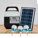 Mini Battery IP65 Solar Home Lighting Panel System 5W DC Storage Power