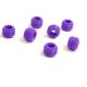 Purple Waterproof Rubber Grommets 90 Sh Silicone Washer Seal