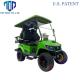 Off Road 4 Seater Electrical Golf Cart With Dash Lighting