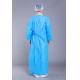 45g SMMS AAMI LEVEL 2 Disposable Blue Isolation Gowns