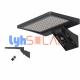Outdoor 8W Black Motion Sensor Solar Deck Lights 3000-6000k IP65 Waterproof CE RoHS Approval