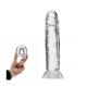 Transparent Crystal Dildo Sex Toy Small Anal Plug Adult Massage Toy