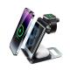 9V/2A Output Fast Charger for Smart Watch Earphone Qi Aluminum Alloy Wireless Charger