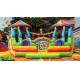 Inflatable Amusement Park For Kids Giant Activity / Commercial Bounce House Combos