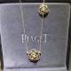Piaget double rose necklace 18kt  gold  with white gold or yellow gold or pink gold