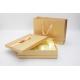 100*100*40mm Paper Luxury Cosmetic Packaging Boxes With Ribbon
