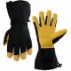 Men And Women Cold Proof Water Proof Wrist Strap Heat Insulated Work Gloves Outdoor Sports The Leather Winter Ski Gloves