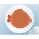 Leakproof Silicone Baby Bowl Fish Shaped Silicone Complementary Food Bowl, Baby Anti-Skid Tableware Bowl