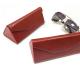 PU leather folding Eyeglasses Case for Sunglasses reading glasses optical Foldable Holder