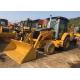 Yellow Used Cat 420f Backhoe Loader / Skid Steer Loader High Working Ability