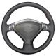 Custom Styling Artificial Leather Stitch Steering Wheel Cover for Subaru Forester 2004-2006 Outback 2004 2005 Legacy 2004-2006