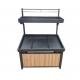 Single Sided Fruit And Vegetables Display Rack Heavy Duty Customer Size