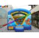 Garden Pirate Inflatable Moonwalk Castle , Mini Jumping House With PVC