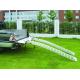 49-1/2'' Width 66''Length Arched Aluminum Loading Ramps White