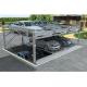 3 Storey Commercial Parking Lifts PSH Multi Level Car Parking System