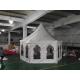 Aluminum Waterproof Pagoda Party Tent , High Peak Tents With Muslim Windows