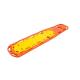 Yellow Orange PE Spine Board For Swimming Pools And Seacoast Rescue