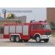 Professional High Pressure Foam Fire Fighting Vehicle 3 Axles DONGFENG 10000L