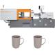 Short Cycle Time Injection Molding Machine With 90T Orange High-Efficiency Hydraulic System