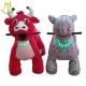 Hansel  attractions in china motorized plush riding animals battery operated bull ride