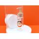 Fashion Moisturizer Plastic Cosmetic Bottles Gold Hot Stamping 100ml 150ml Acrylic Pump