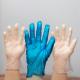 Multi Colored Latex Free Disposable Vinyl Gloves For Food Service / Cleaning / Washing