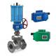Chinese Brand Control Valve With FOXBORO SRD998 Valve Positioner And Pneumatic Valve Actuator