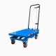 Hydraulic Mobile 800Kg Payload Capacity Platform 1010mm * 520mm Manual Scissor Lifter Tables Max Height 1410mm