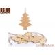 Unfinished Wood Tree Laser Cut Ornaments Christmas tree ornaments Holidays Gift Ornament