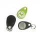 125khz Rfid Fob , Tk4100 Passive Plastic Key Fobs 1~6cm Read Distance