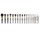 Professional Synthetic Makeup brush Set  Private Label Complete