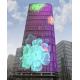 160 Degree Pixel RGB 50mm LED Mesh Curtain Display Screen Video Strip with DMX512 Control