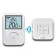 Blue LCD Backlight Smart Non-programmable RF Heating and Cooling Thermostat