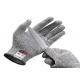 Hppe Liner Cut Proof Work Gloves , Cut Level 5 Safety Gloves For Vegetables