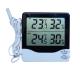 Digital Thermometer Hygrometer - Large indoor and outdoor thermometer hygrometer