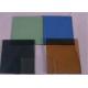 Color Customized Tinted Float Glass Sheet For Commercial / Civil Buildings