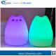 Room decoration silicon lamp 7 Color Changing LED Lamp kids animal night light