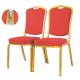 YLX-6073 Golden Aluminium/Steel Stackable Banquet Dining Chair with Connector