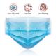 Non Woven Surgical Face Mask Surgical Disposable With Customized Size Blue
