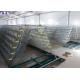 6 Floors Steel Quail Laying Cage / Automatic Wire Quail Laying Cages