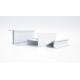 6000 Series Casement Window Profiles Rectangular Aluminium Extrusion